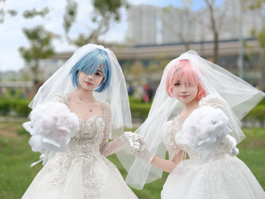 Cosplay 假髮與服裝收藏展示
