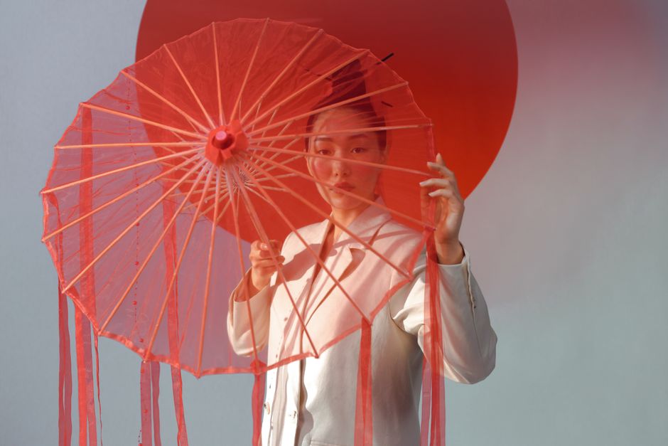 日本女優雜誌風格寫真