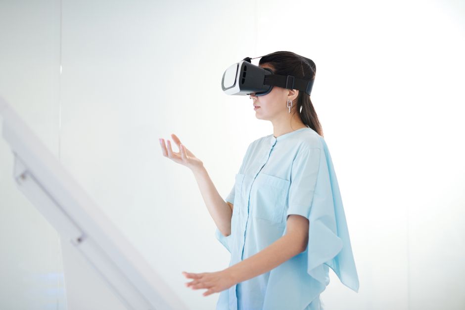 VR 視訊直播沉浸式體驗示意