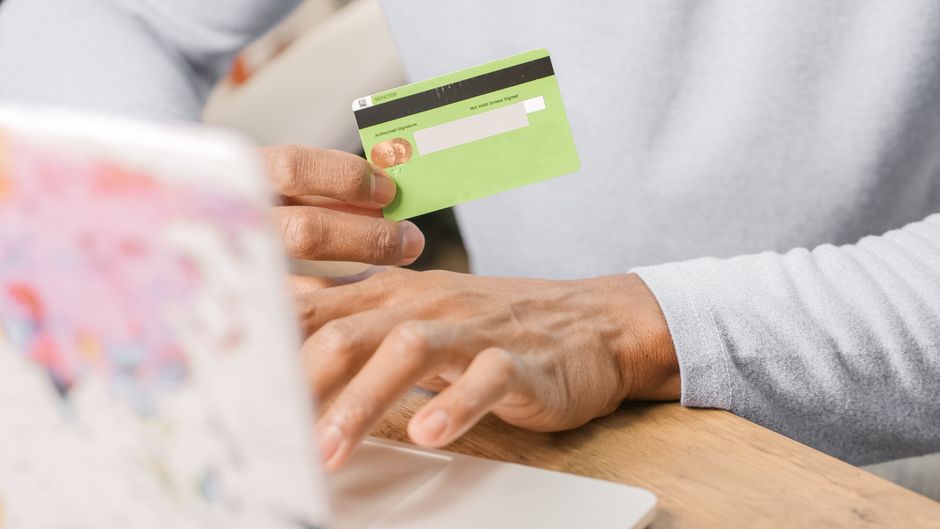 信用卡線上購買Token示意圖