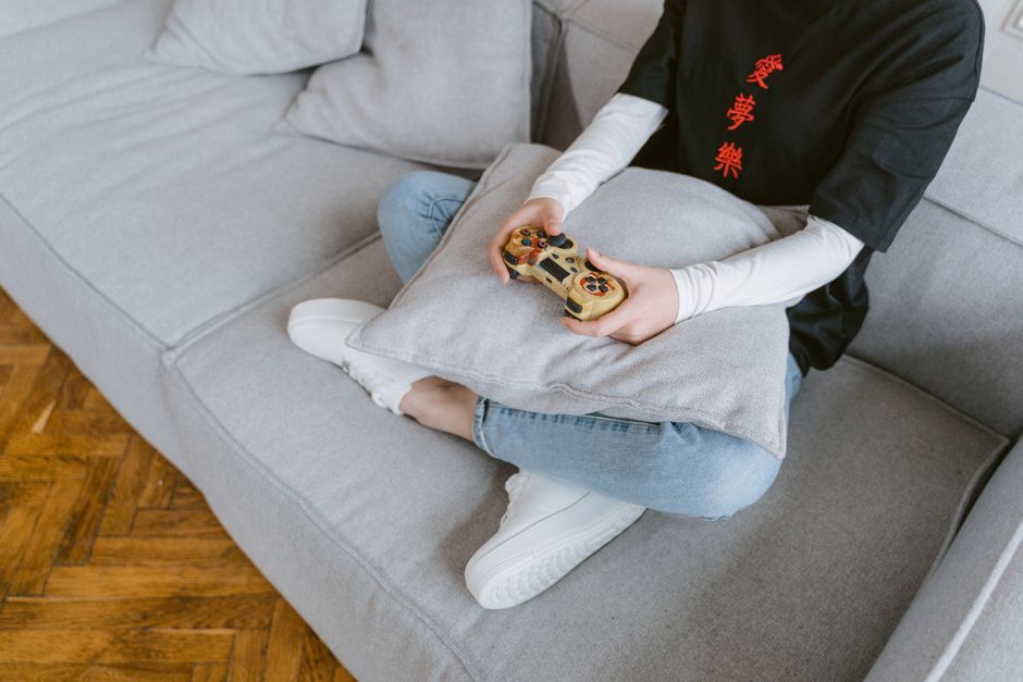 Cozy gaming area
