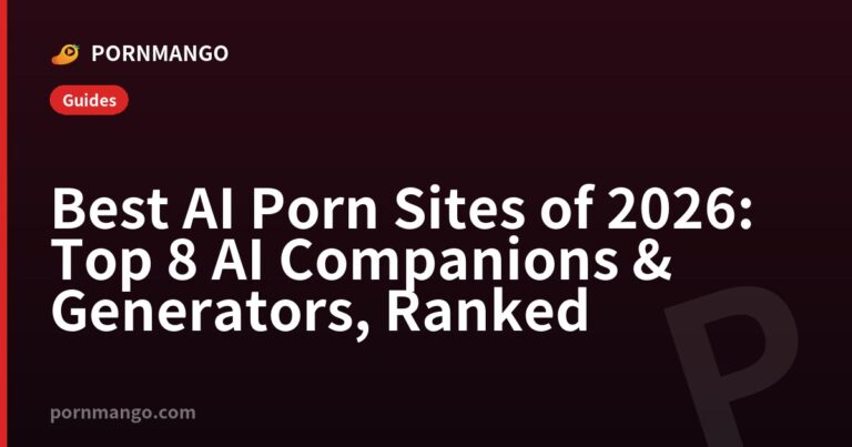 Best AI Porn Sites of 2026: Top 8 AI Companions & Generators, Ranked — Pornmango
