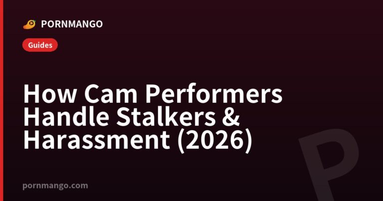 How Cam Performers Handle Stalkers & Harassment (2026) — Pornmango