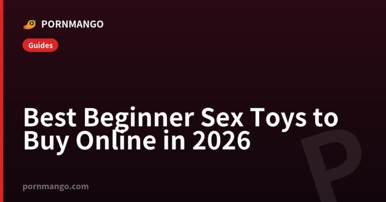 Best Beginner Sex Toys to Buy Online in 2026 — Pornmango