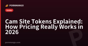 Cam Site Tokens Explained: How Pricing Really Works in 2026 — Pornmango