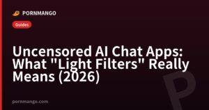 Uncensored AI Chat Apps: What "Light Filters" Really Means (2026) — Pornmango