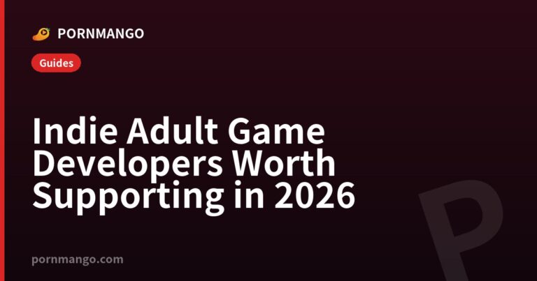 Indie Adult Game Developers Worth Supporting in 2026 — Pornmango