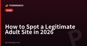 How to Spot a Legitimate Adult Site in 2026 — Pornmango