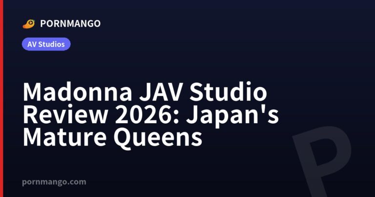 Madonna JAV Studio Review 2026: Japan's Mature Queens — Pornmango